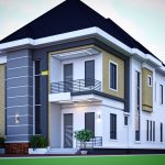 500sqm – (Suitable for 4 bedroom semi-detached duplex)