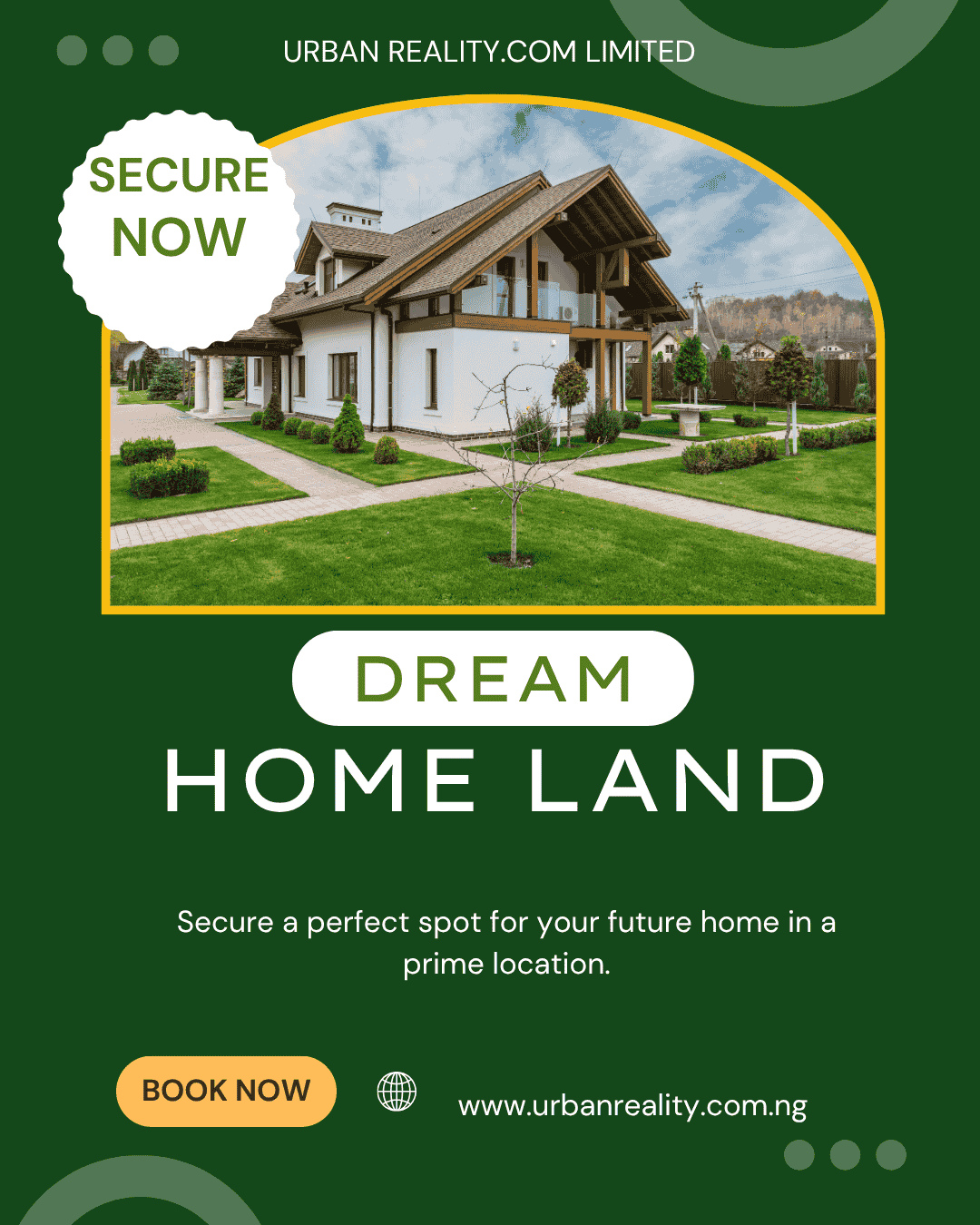 Abuja land sizes in square meters