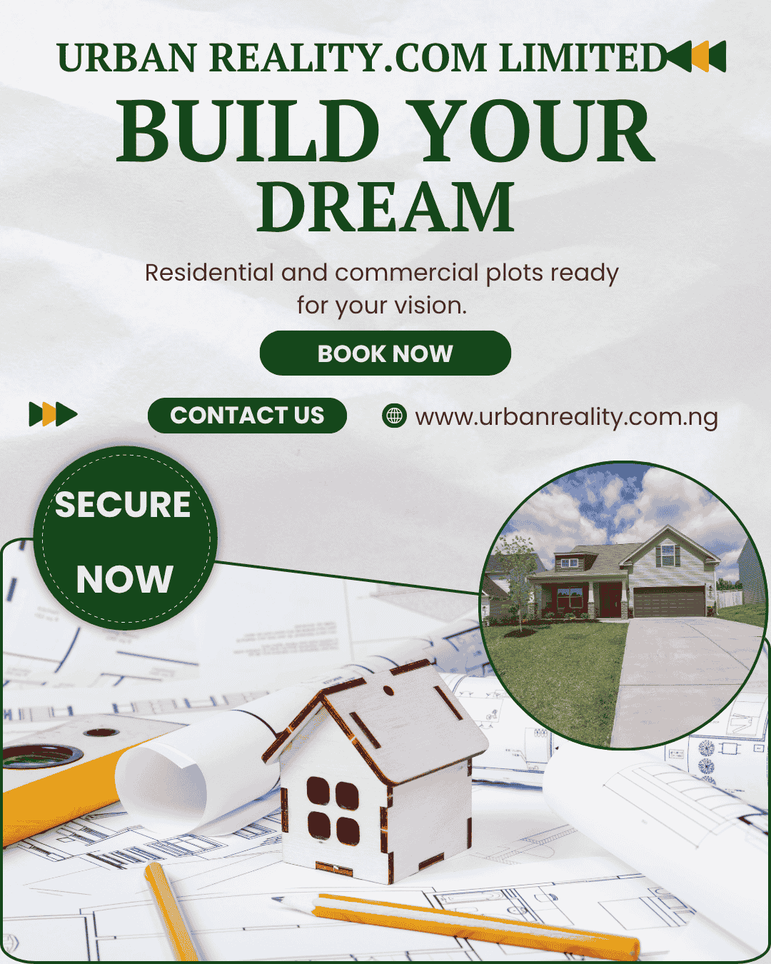 Abuja land sizes in square meters